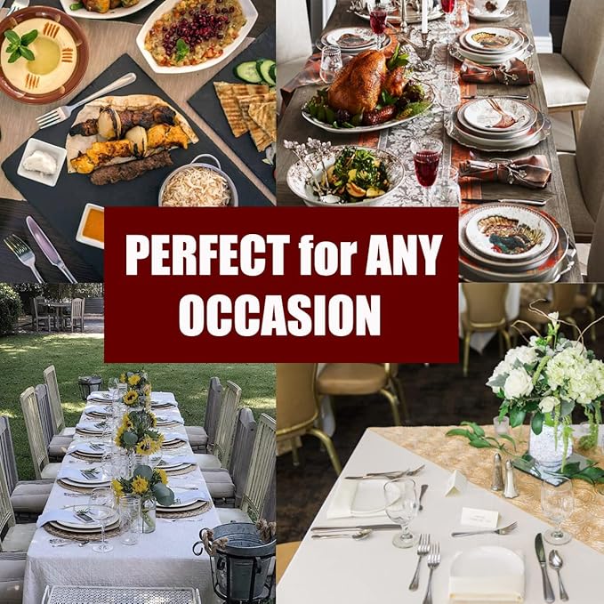 56 Pieces Black Silverware Service for 8 Flatware Set Stainless Steel Utensils Cutlery Set Dishwasher Safe