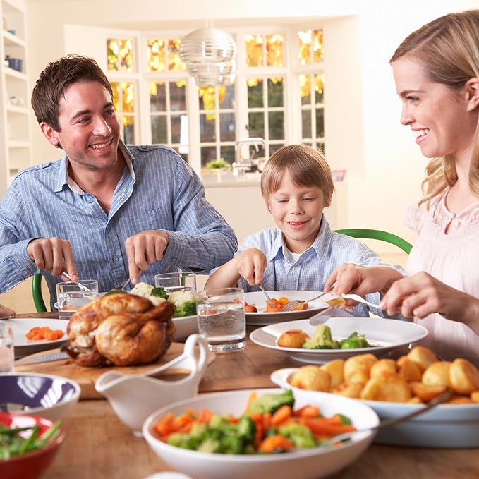 60 Piece Silverware Set for 12, Premium Stainless Steel Flatware Set, Eating Utensil Sets with Steak knives, Cutlery Tableware Service Include Fork Knife Spoon Set, Mirror Polished