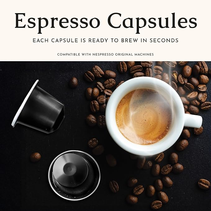 Segafredo Zanetti Espresso Capsules – Aluminum Pods for Nespresso Original Machines – 4 Flavor Variety Pack Premium Espresso – Forte, Ovation, Encore, and Sinfonia – Variety, 10 Count (Pack of 4)