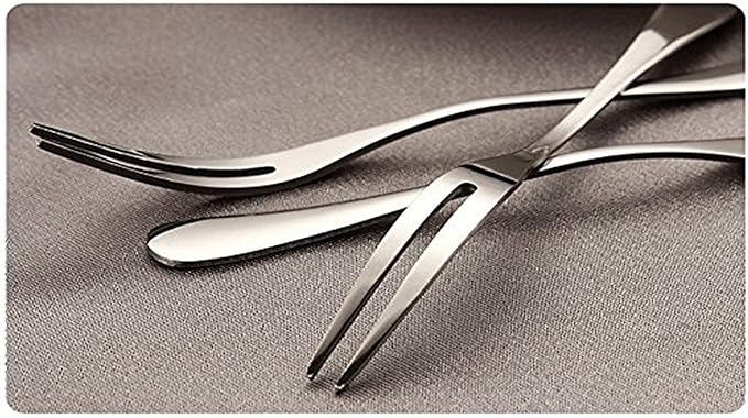 20 Pack Appetizer Dessert Forks, Stainless Steel Mini Salad Fruit Tasting Forks Cocktail Fork (Appetizer)