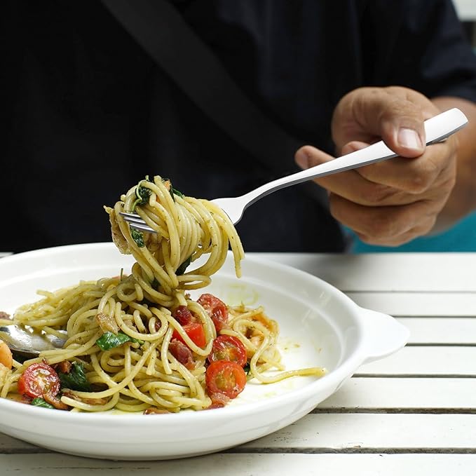 12-piece Stainless Steel Dinner Forks, Table Forks, 8.07 Inch