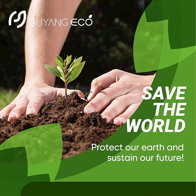 Compostable Forks and Spoons Bulk 300 Count Disposable Compostable Cutlery 100% No Plastic Silverware Heavy Duty Forks Spoons Biodegradable Utensils