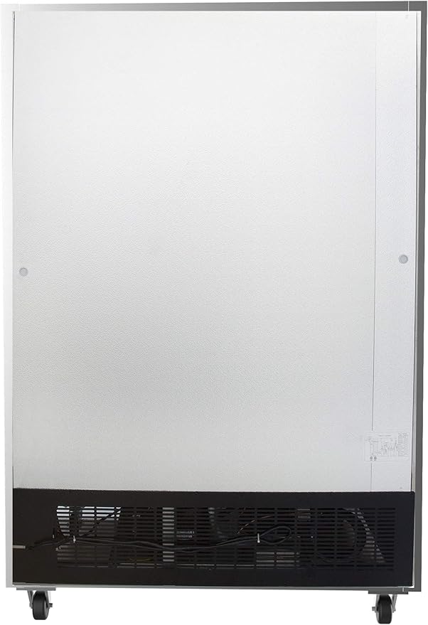 KoolMore - RIR-2D-GD 54" 2 Glass Door Commercial Reach-in Refrigerator Cooler with LED Lighting - 47 cu. ft, Stainless Steel