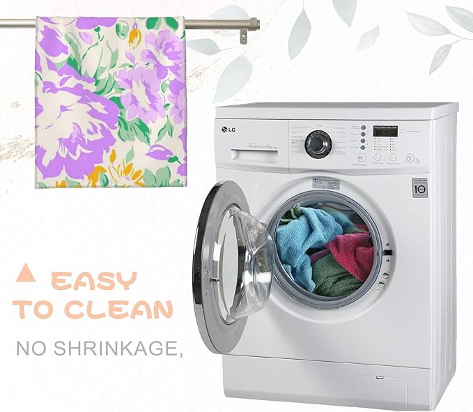 Sea Turtle Hand Towels Set 2PCS, 14.5x28 Inch, Neon Ocean Creature with Underwater Scene Design, Polyester Towel for Adults, Bathroom, Kitchen, Spa, Hotel, Vibrant Marine Decorative Gifts