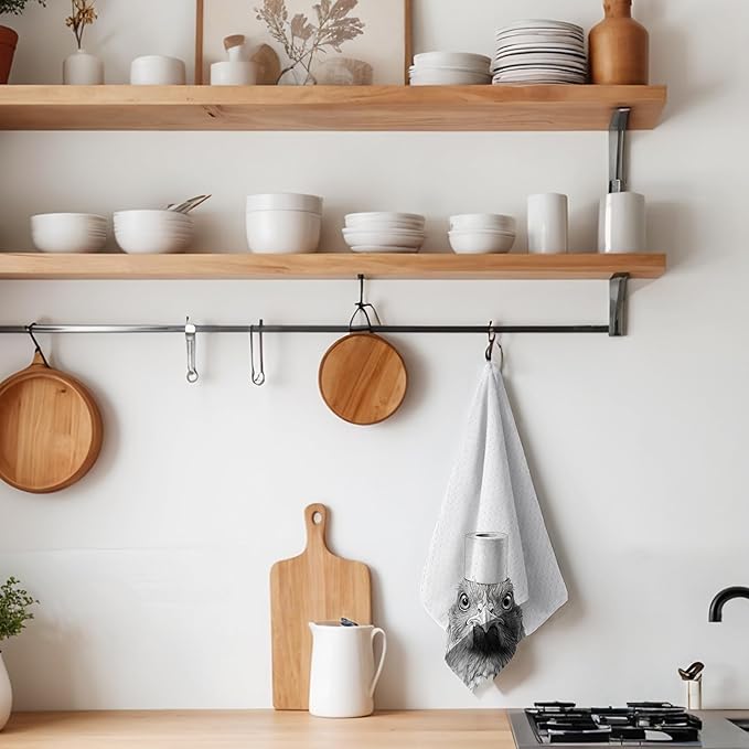 Chicken Hand Towels for Bathroom, Funny Chicken Bathroom Hand Towels, Chicken Decor, Chicken Gifts for Women Chicken Lovers, Funny Chicken Gifts, Chicken Lady Gifts, 16x24 Inch