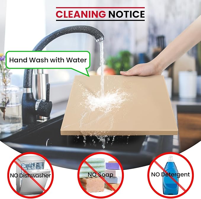 Unicook Pizza Stone 15 Inch, Premium Baking Stone for Oven Grill, Square Cordierite Bread Pizza Pan, Thermal Shock Resistant, Includes Scraper