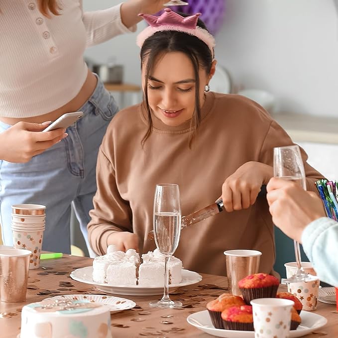 AW BRIDAL Mis Quince Años Quinceanera Cake Knife and Server Set, Sweet 15 Birthday Cake Cutting Set Cake Spatula 15years Stainless Steel Cake Servering Set, Silver