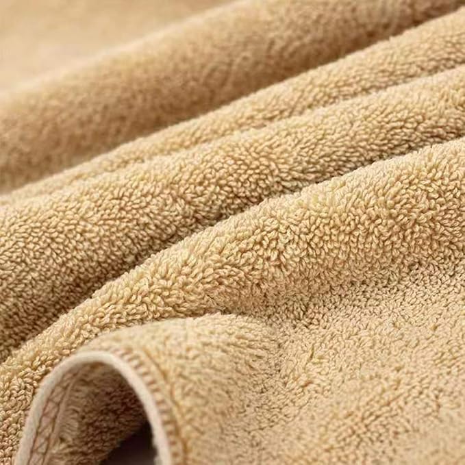 Lchkrep Bathroom Hand Towels (14x30 inch), Home Soft Cotton Super Soft Highly Absorbent Hand Towels for Bath, Hand, Face, Gym and Spa (Beige)