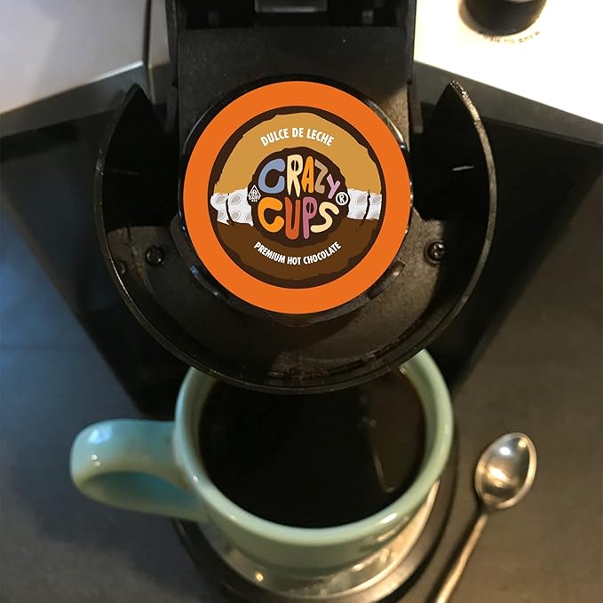 Crazy Cups Deluxe Holiday Hot Chocolate Gift Set, Assorted Flavored Hot Chocolates for Keurig K Cups Machines, Single Serve Hot Cocoa in Recyclable Pods, 30 Count