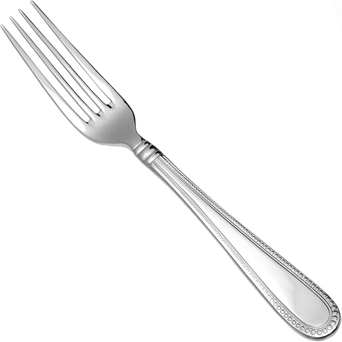 Fortessa Caviar 18/10 Stainless Steel Flatware Table Fork, Set of 12