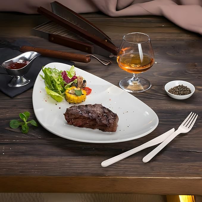 Supernal 180pcs Heavy Duty, Reusable Wheat Straw Silverware - 180pcs Plastic Forks and Spoons, Dishwasher Safe, Beige Color for Party, Birthday, Wedding