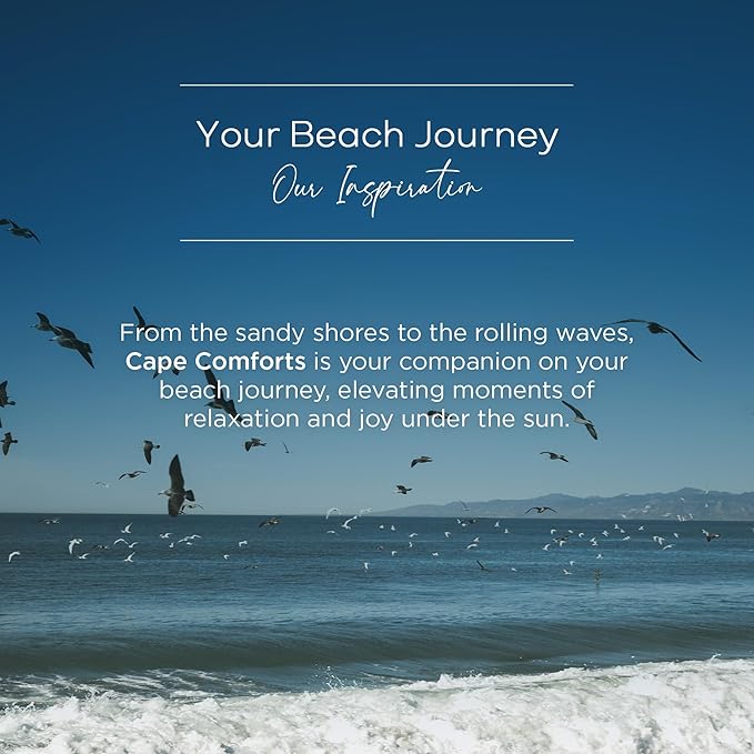 Large Turkish Beach Towel, Striped Navy & Natural - 37'' x 67'' - Super Soft & Lightweight - Quick Dry Sand Free Travel Towels for Beach or Bath - Gifts