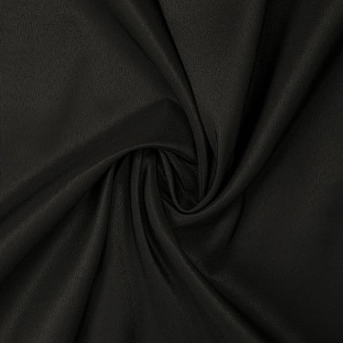 Gee Di Moda Rectangle Tablecloth - 70 x 120 Inch Black Table Cloth for 6 or 8 Foot Rectangle Tables - Heavy Duty Washable Fabric - for Holiday Party, Dinner, Weddings, Baby Shower & Events