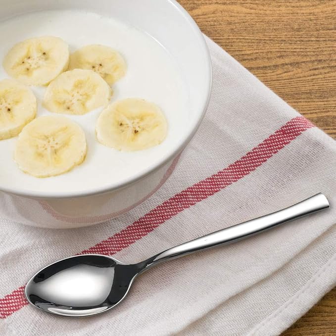 Idomy 40-Piece Stainless Steel Flatware Set, Service for 8