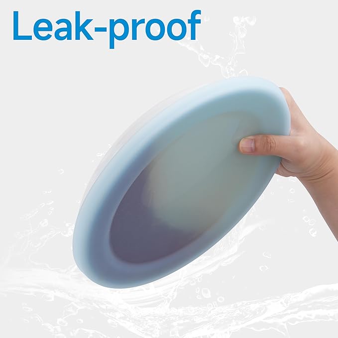 2 Pack Silicone Lids for Corelle 30-Oz Versa Bowls, Freezer & Microwave & Dishwasher Safe (Bowl not included)