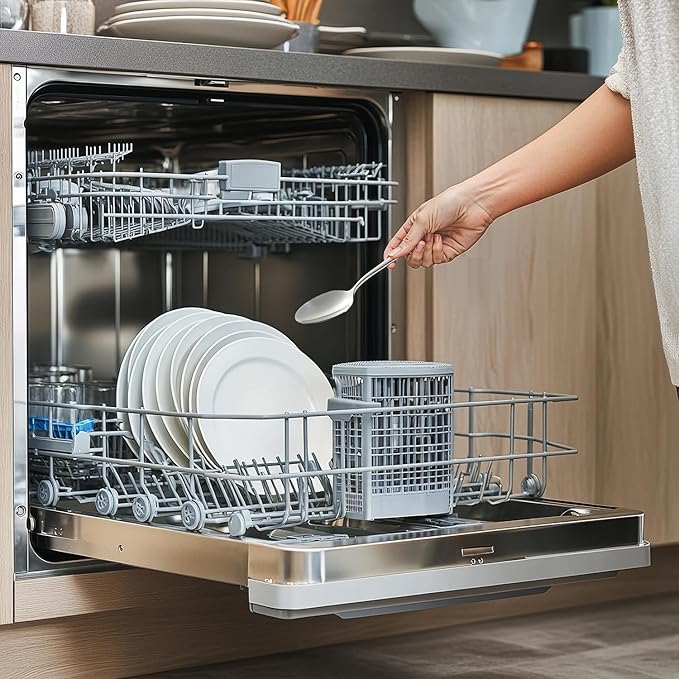 KINGSTONE 12 Piece Dinner Spoon Set, 18/10 Stainless Steel Spoons, Silver Food Grade Table spoons of 12, Metal Spoons for Home, Kitchen, Weddings, Parties or Restaurant, Dishwasher Safe-8.15inches