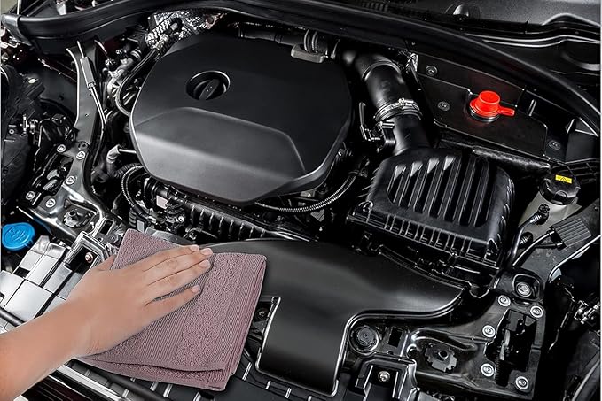 Premium Wash Cloths Pack of 12 (13" x 13") 100% Ring Spun Cotton | Luxury Washcloths | Ultra Soft Face Towels | Highly Absorbent Wash Cloths for face (Purple Ash)