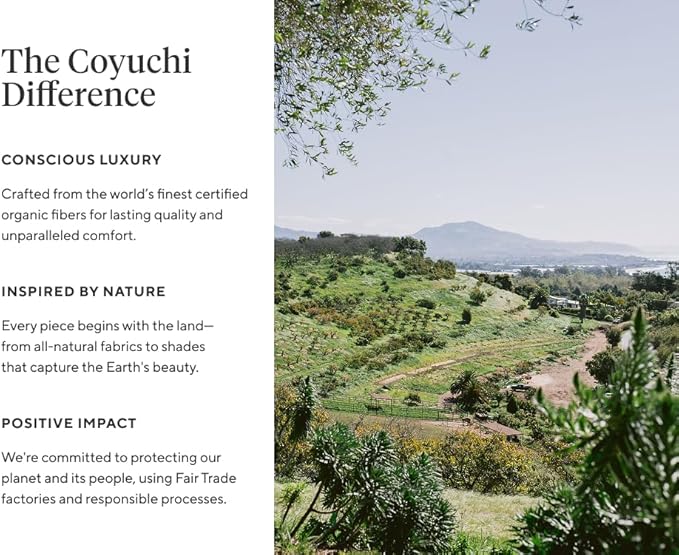 Coyuchi Classic Organic Cotton Terry Bath Towels, Minimalist 4-Piece Towel Set, Undyed, Quick-Dry, Highly Absorbent, Soft, Lightweight, 100% GOTS Certified, 2 Hand Towel, and 2 Bath Towel