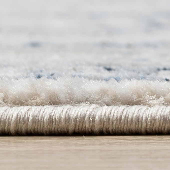 Well Woven Indira Eclipse Vintage Medallion Ivory 5x7 (5'3" x 7'3") Area Rug | Heritage-Inspired, Soft & Durable, Easy to Clean for Living Room, Bedroom, Dining Room