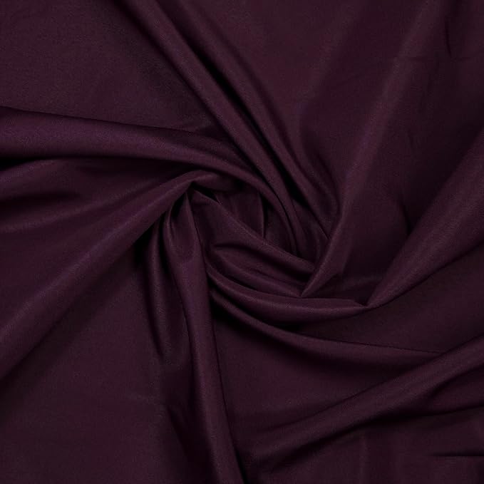 Gee Di Moda Rectangle Tablecloth - 60 x 126 Inch Eggplant Table Cloth for 8 Foot Rectangle Tables - Heavy Duty Washable Fabric - for Holiday Party, Dinner, Weddings, Baby Shower & Events