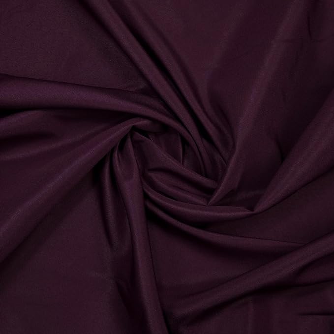 Gee Di Moda Rectangle Tablecloth - 60 x 102 Inch Eggplant Table Cloth for 6 Foot Rectangle Tables - Heavy Duty Washable Fabric - for Holiday Party, Dinner, Weddings, Baby Shower & Events