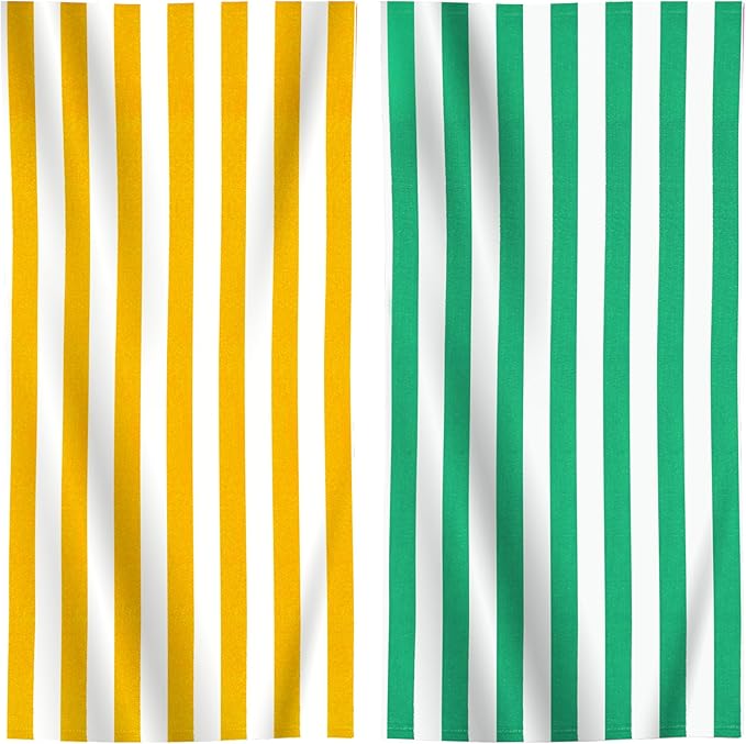 2 Packs Extra Large Beach Towel Bath Towel 72*40 Set Bathroom Sheets Oversized Quick Dry Soft Thick Xl Big Giant Microfiber Terry Bulk Blanket Clearance Absorbent Turkish Toallas De Playa NOT Cotton