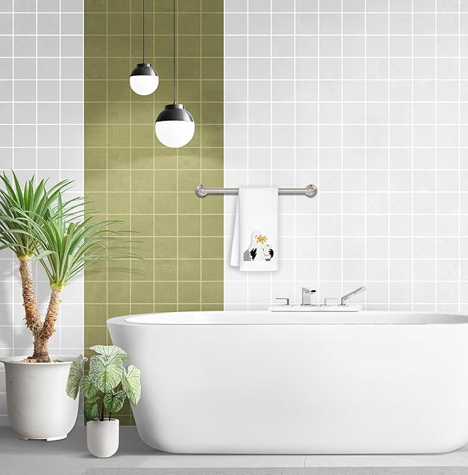 Seagull Beach Kitchen Towels - Seagulls Gifts for Bird Lovers, Seagull Bird Decor, Coastal Nautical Beach Sea Gull Decorative Hand Dish Tea Towels for Kitchen Bathroom, 16x24 in