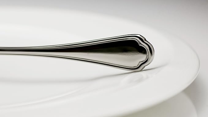 Fortessa Medici 18/10 Stainless Steel Flatware Iced Tea Spoon, Set of 12