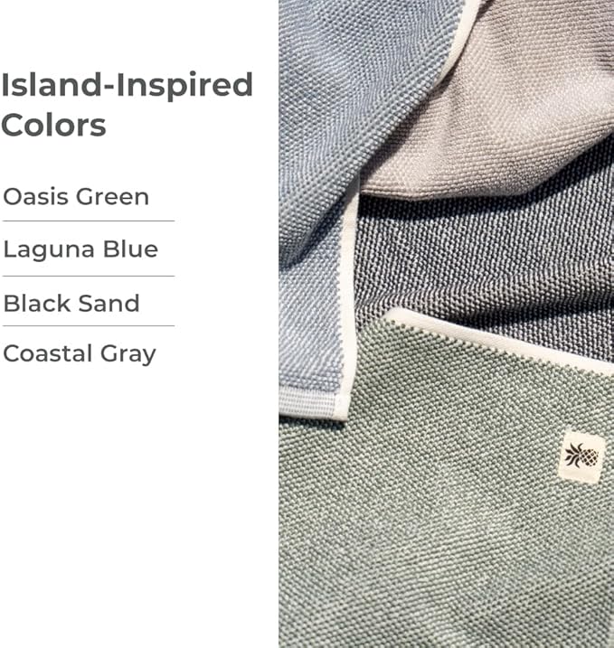 Cariloha Two Toned Bath Towel | Laguna Blue | 28"x54" | Turkish Cotton & Viscose Material Blend | Extra Smooth, Odor Resistant and Highly Absorbent