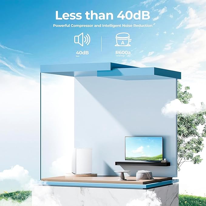 3.0 Cu.ft Upright Freezer, Small Mini Freezer with Adjustable Thermostat, Removable Shelves, Reversible Single Door, for Bedroom/Home/Dorms/Apartment, White