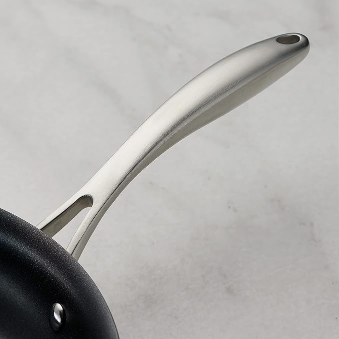 Tramontina OnyxPro Hard Anodized Non Stick 10-Inch Frying Pan, Skillet with Reinforced Nonstick Coating, Oven Safe