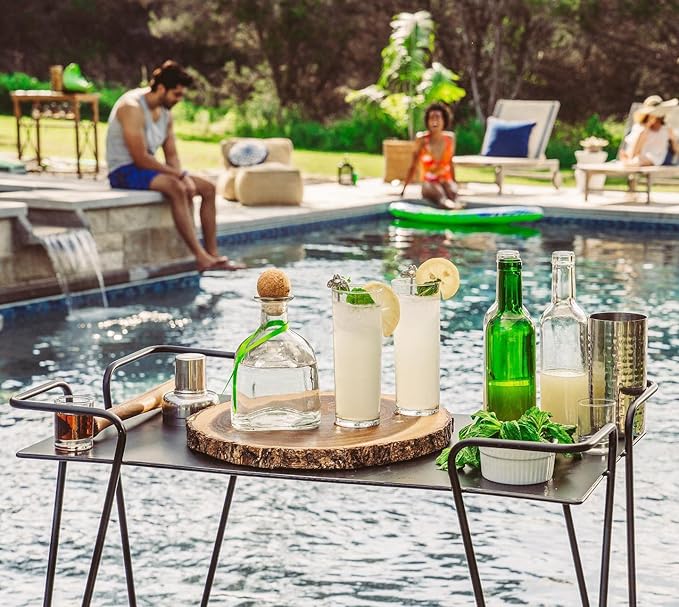 Everyday Drinking Glasses Set of 8 Drinkware Hurricane Glasses, Kitchen Glasses for Cocktail, Iced Coffee, Beer, Ice Tea, Wine, Whiskey, Water, 4 Tall Glass Cups & 4 Short Dof Drinking