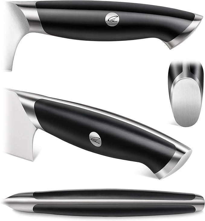 Cangshan Thomas Keller Signature Collection Swedish Powder Steel Forged, 17-Piece Knife Block Set, Walnut, Black