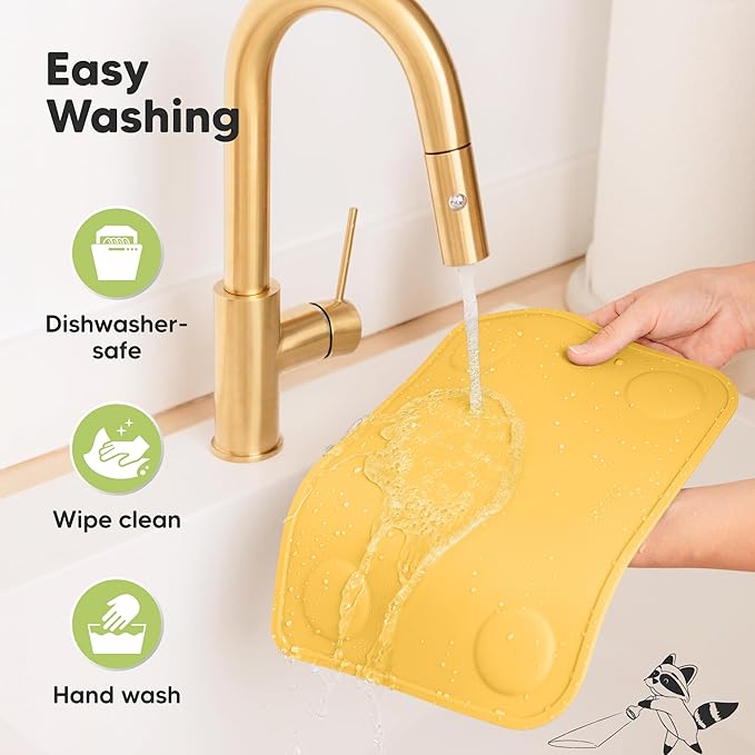 KeaBabies 2-Pack Silicone Placemats for Toddlers - 12x9 Non Slip Suction Baby Silicone Placemat for Kids Eating, Easy to Clean, Busy Travel Baby Mat for Dining Table, Food Grade/BPA-Free (Valiant)