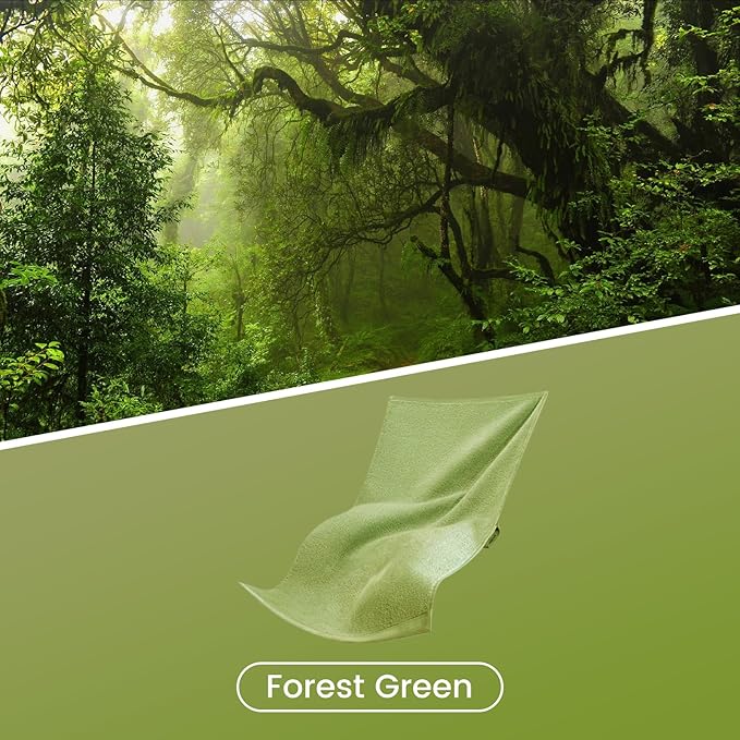 SEMAXE 6-Piece Bathroom Towel Set - 100% Cotton, 2 Bath Towels, 2 Hand Towels, 2 Washcloths, Lighter Weight, Ultra-Soft and Super Absorbent