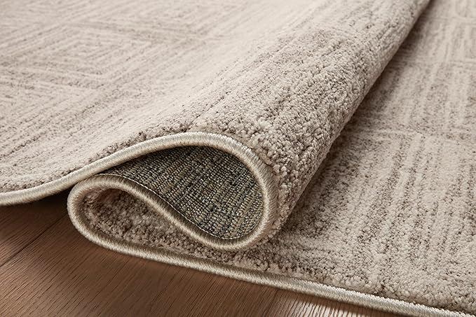 Loloi Darby Collection DAR-05 Beige/Grey 6'-7" x 9'-3" Area Rug