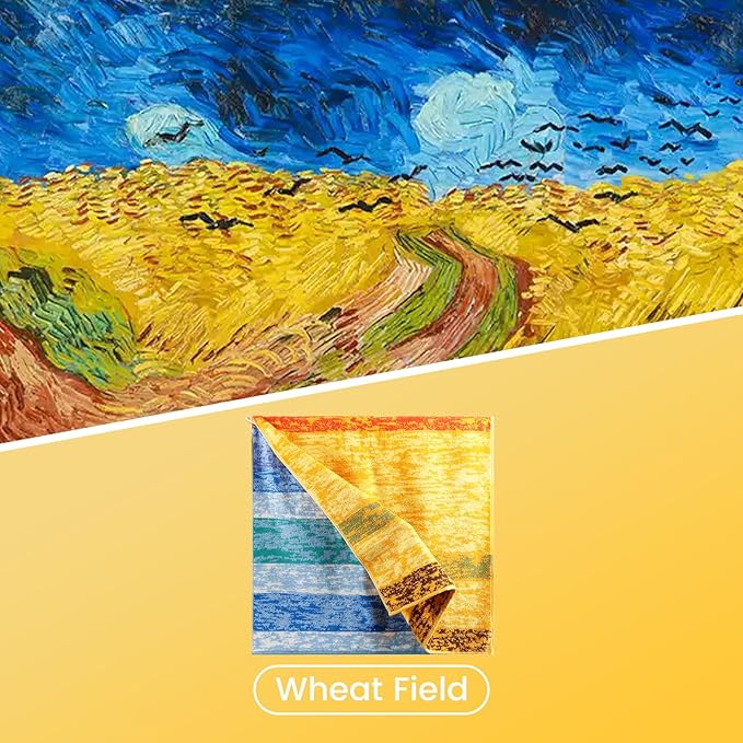 SEMAXE 12-Piece Family Bathroom Towel Set - 100% Cotton, 4 Bath Towels, 4 Hand Towels, 4 Washcloths, Ultra-Soft and Super Absorbent, Lighter Weight