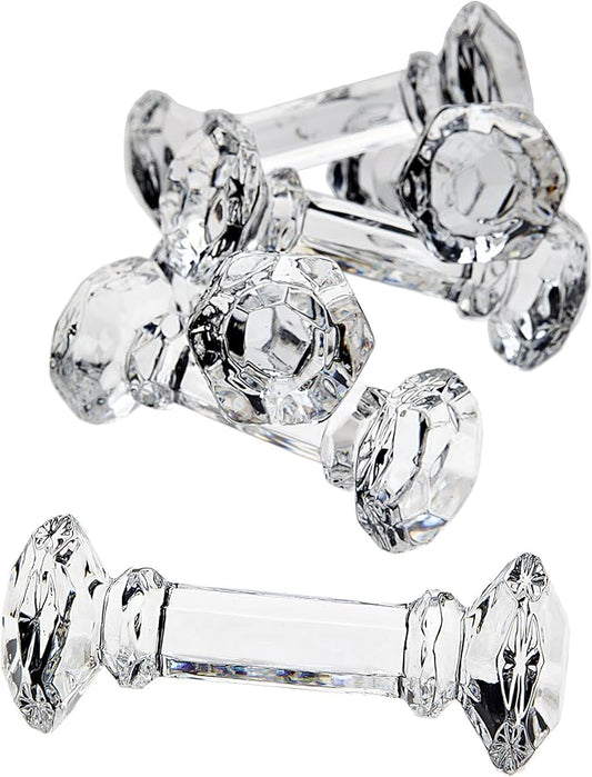 Godinger Crystal Dumbbell Knife Rest - Set of 6