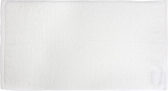 Everplush Diamond Jacquard Quick Dry Hand Towel Set in White