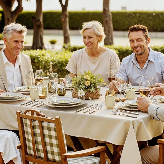 KINGSTONE Retro Rope-Pattern Silverware Set, 10-Piece Flatware Set Cutlery Set Forged with Handcrafted Texture Handles 18/10 Stainless Steel, Dishwasher Safe