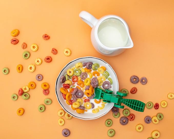 Constructive Eating - Toddler Utensils Made in USA, Dishwasher Safe, BPA Free, Easy Grip Handle, Silverware for Toddlers, Utensils for Kids, Toddler Fork and Spoon