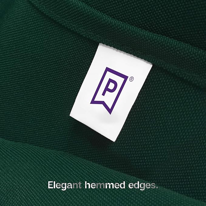 Gee Di Moda Rectangle Tablecloth - 70 x 120 Inch Hunter Green Table Cloth for 6 or 8 Foot Rectangle Tables - Heavy Duty Washable Fabric - for Holiday Party, Dinner, Weddings, Baby Shower & Events