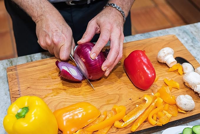 DURA LIVING 3.5-Inch Paring Knife – Ultra-Sharp German High Carbon Stainless Steel, Full Tang, Ergonomic Handle, Multipurpose Kitchen Knife for Chopping, Slicing, and Dicing, Black