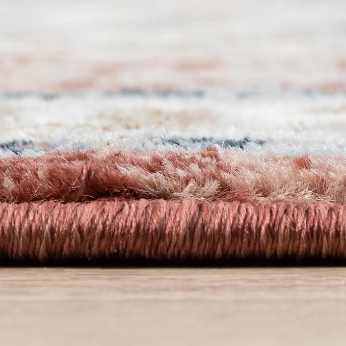 Well Woven Indira Mythos Vintage Medallion Crimson 9x13 (9'3" x 12'6") Area Rug | Heritage-Inspired, Soft & Durable, Easy to Clean for Living Room, Bedroom, Dining Room