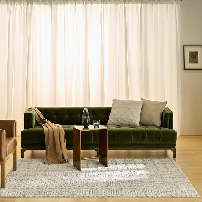 Nourison Home Nordic Ivory Multicolor 4' x 6' Area Rug - Easy Clean, Non Shedding, Bed Room, Living Room, Dining Room, Kitchen (4' x 6')