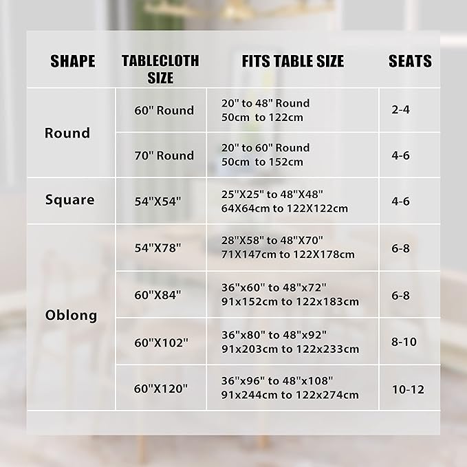 sancua 2 Pack Black Tablecloth 54 x 54 Inch, Stain and Wrinkle Resistant Square Table Cloth - Washable Polyester Table Cover for Dining Tables, Buffet Parties and Camping