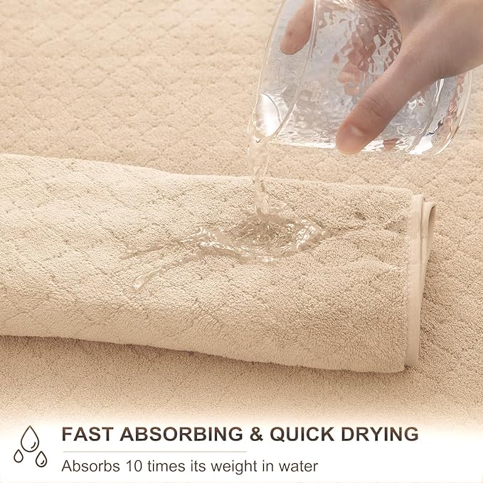 4 Piece Extra Large Bath Towels 35x70 Inches - Luxury 600 GSM Oversized Bath Sheet Towel,Ultra Soft Microfiber - Quick Dry,Highly Absorbent Shower Towels Spa Hotel Bathroom Towel Set (Light Yellow)