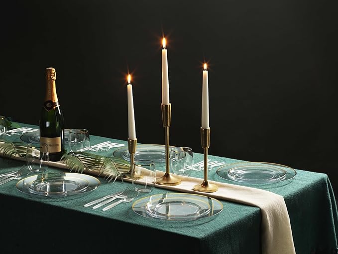 360 Count Clear Plastic Forks Heavy Duty, Premium Disposable Forks, Heat Resistant and BPA Free Plastic Silverware Utensils, Durable Plastic Cutlery Set for Parties, Picnics, Events