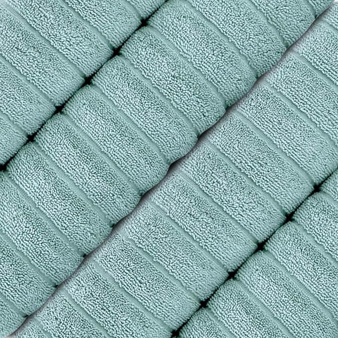 Classic Turkish Towels CTT Premium 4 Pack Bath Towels Set, Made with 100% Turkish Cotton, Spa & Hotel, Quick Drying Towels, Absorbent & Comfy | 27"x54" (SPA Green