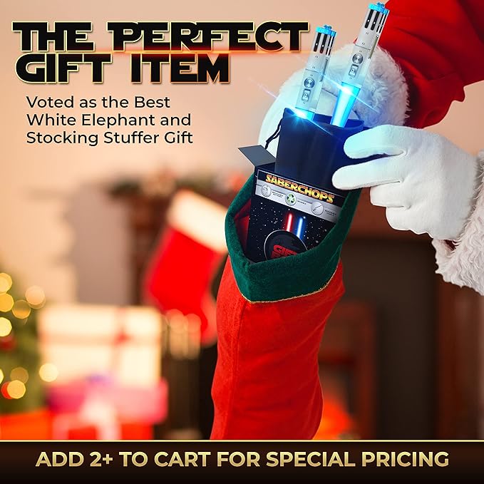 Lightsaber Chopsticks Light Up, STAR WAR Chopstick – 4 Pairs (Red, Blue, Green, Purple) Frosted Tips, Reusable Glow Chop Sticks, BPA-Free, Gift Carry Case